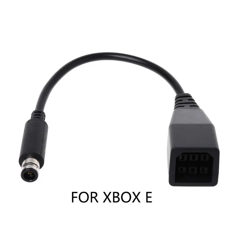 

AC Power Supply Transfer Charger Cable Charging Adapter Cord Converter for Microsoft Xbox 360 Flat to Xbox360 E 360E Console
