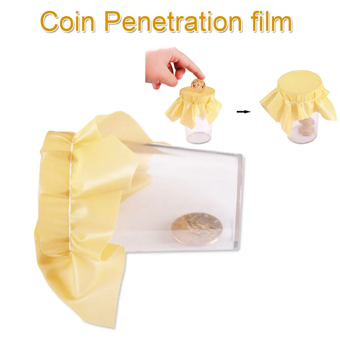 Coin thru rubber sheet into cup Black Hole magic trick mentalism props illusion magia 1pcs Pena Coin penetration Dish
Coin thru rubber sheet into cup Black Hole magic trick mentalism props illusion magia 1pcs Pena Coin penetration Dish