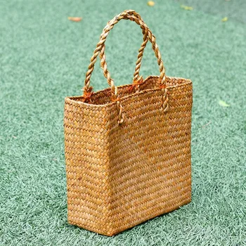 FGGS-Fashion Straw Summer Women Beach Handbags Female Flap Handbags Designer Lady Retro Rattan Handmade Tote Bag
FGGS-Fashion Straw Summer Women Beach Handbags Female Flap Handbags Designer Lady Retro Rattan Handmade Tote Bag