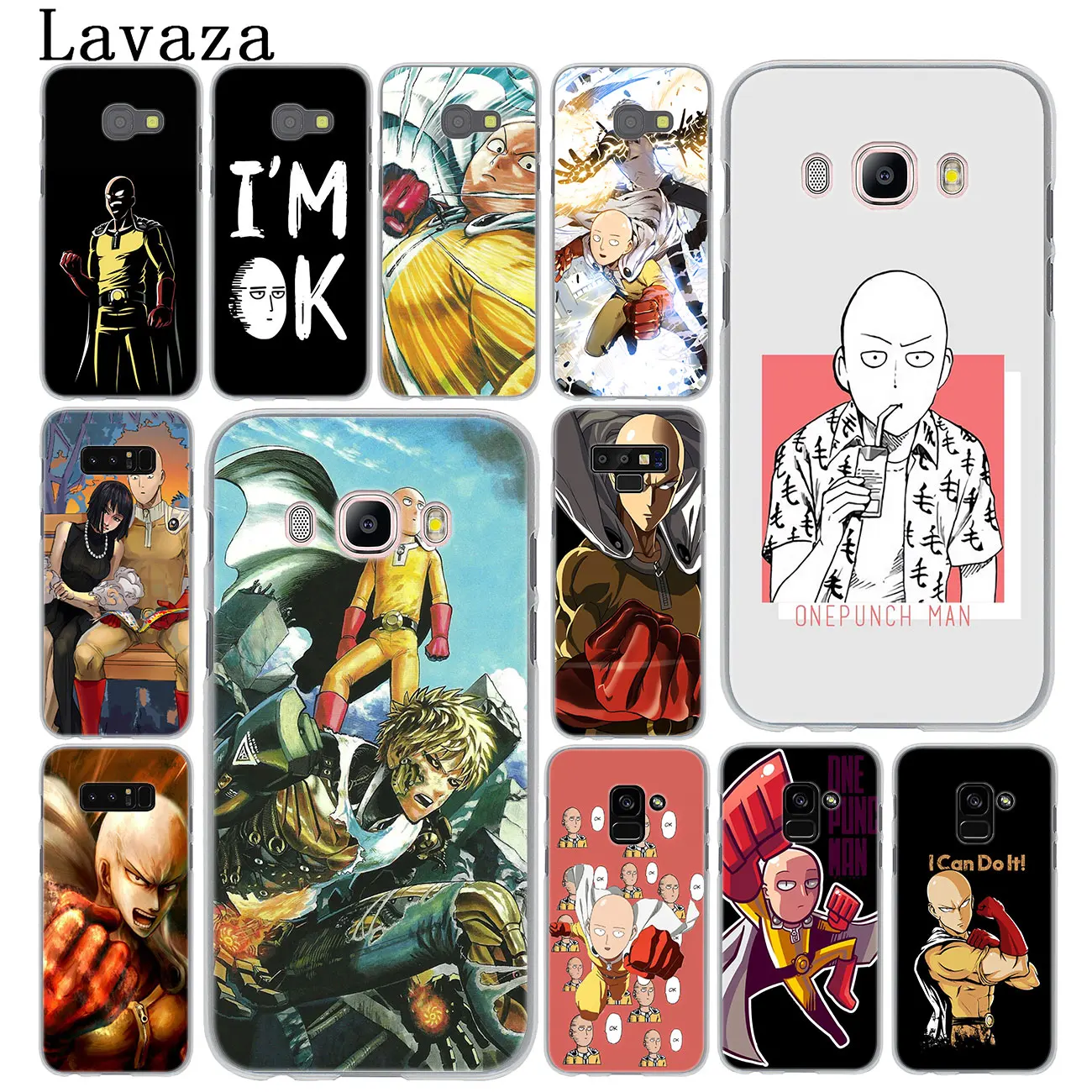 Lavaza Anime ONE PUNCH MAN OK Hard Phone Case for Samsung Galaxy Note 10 9 8 A9 A8 A7 A6 Plus 2018 A3 A5 2017 2016 2015 Cover
Lavaza Anime ONE PUNCH MAN OK Hard Phone Case for Samsung Galaxy Note 10 9 8 A9 A8 A7 A6 Plus 2018 A3 A5 2017 2016 2015 Cover