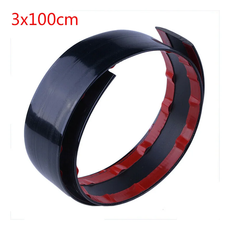 1M*3CM Rubber Gloss Black Universal Car Front Bumper Lip Splitter Spoiler Trim Strip Protector
1M*3CM Rubber Gloss Black Universal Car Front Bumper Lip Splitter Spoiler Trim Strip Protector