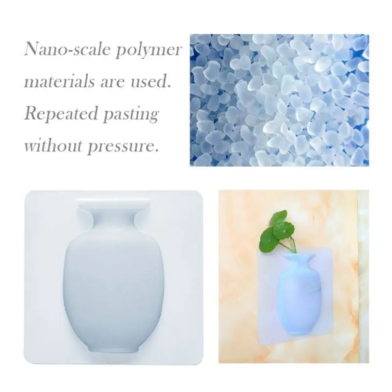 Sticky Vase Wall Planter Mounted Plant Container Decorative Home Holder Flower Display Vase Sticky Decor
Sticky Vase Wall Planter Mounted Plant Container Decorative Home Holder Flower Display Vase Sticky Decor
