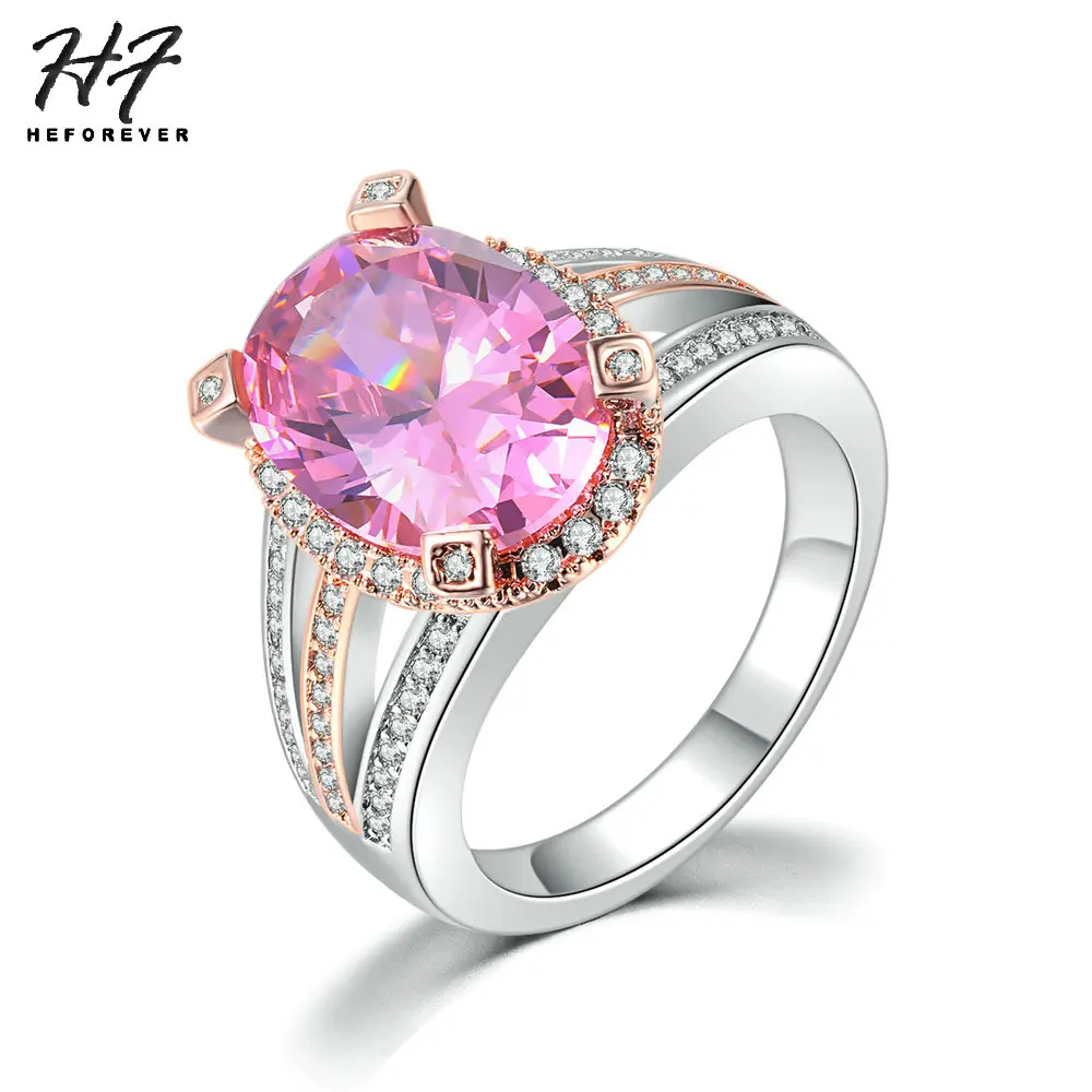 Luxury Romantic Pink Crystal Rings for Women Rose White Gold Color AAA+cubic Zirconia Fashion Jewelry Xmas Gift for Women YG075
Luxury Romantic Pink Crystal Rings for Women Rose White Gold Color AAA+cubic Zirconia Fashion Jewelry Xmas Gift for Women YG075