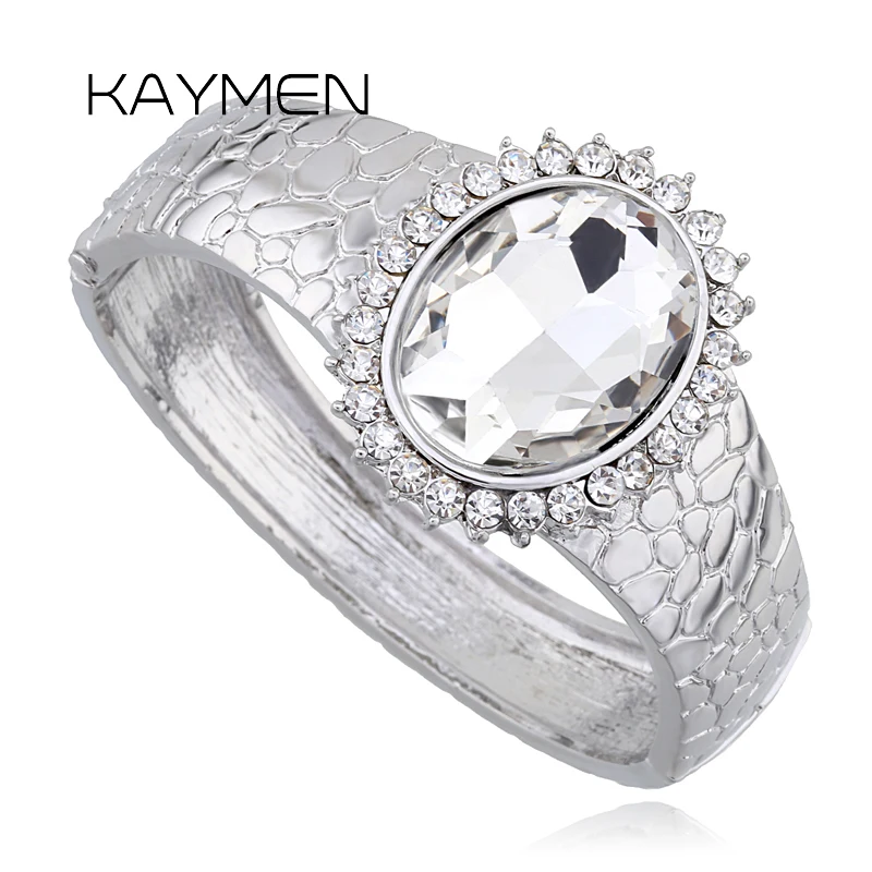 KAYMEN Fashion Bohemia Style Glass Stone and Rhinestone Cuff Bangle Bracelet for Women 3 Colors Luxury Newest Bangle Jewelry
KAYMEN Fashion Bohemia Style Glass Stone and Rhinestone Cuff Bangle Bracelet for Women 3 Colors Luxury Newest Bangle Jewelry