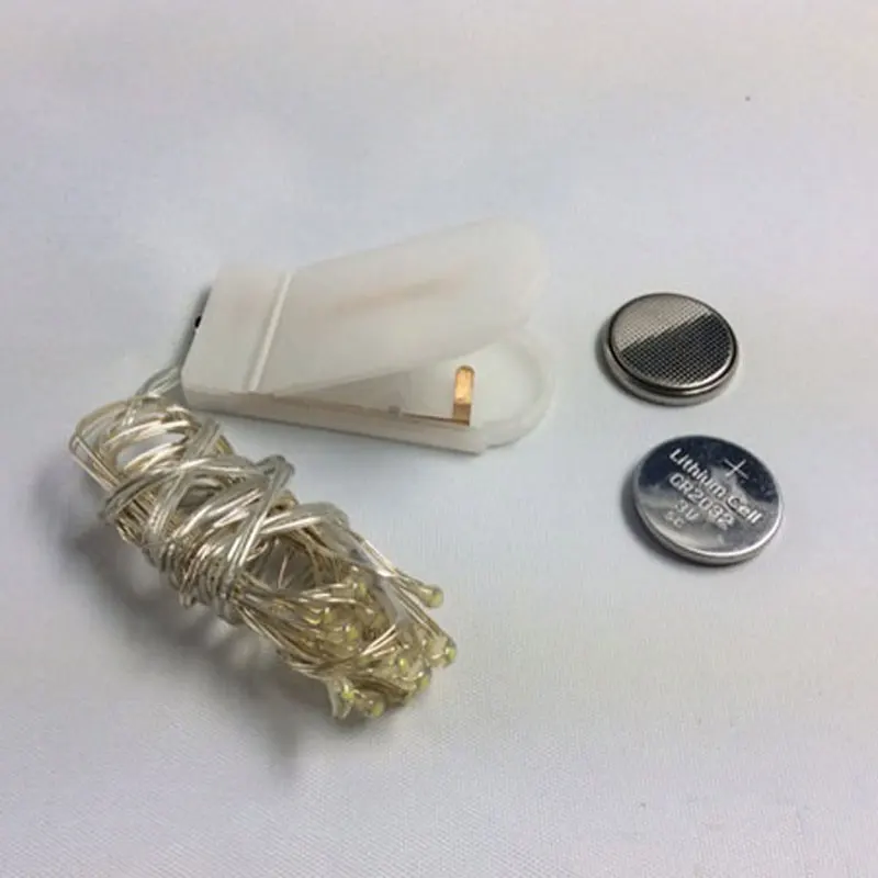 2m 20led Silver Copper Wire White Warm White CR2032 batteries included Christmas outdoor LED String waterproof Fairy Lights
2m 20led Silver Copper Wire White Warm White CR2032 batteries included Christmas outdoor LED String waterproof Fairy Lights
