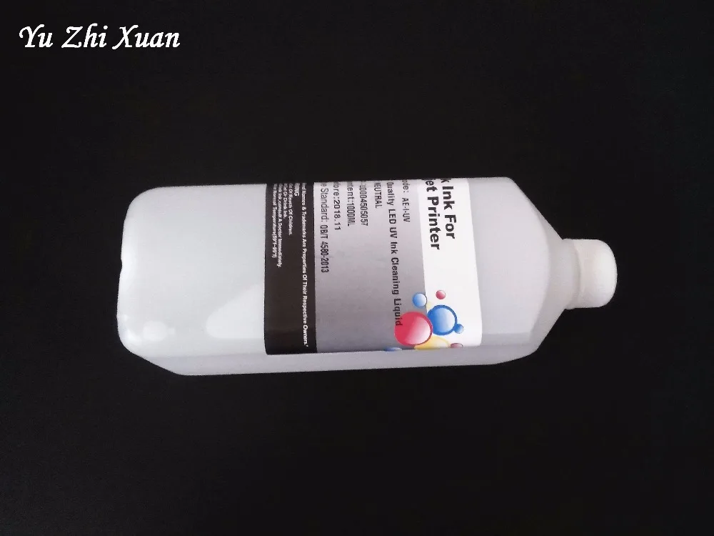 1000ml UV cleaning solution printhead UV wash liquid for Roland for Mimaki for Epson UV oil based cleaning fluid cleaning liquid
1000ml UV cleaning solution printhead UV wash liquid for Roland for Mimaki for Epson UV oil based cleaning fluid cleaning liquid