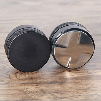 58mm 58.35mm Stainless Steel Coffee Tamper ,Four Angled Slope Adjustable Powder Hammer Cloth Powder Espresso Tamper Coffee Tool
58mm 58.35mm Stainless Steel Coffee Tamper ,Four Angled Slope Adjustable Powder Hammer Cloth Powder Espresso Tamper Coffee Tool