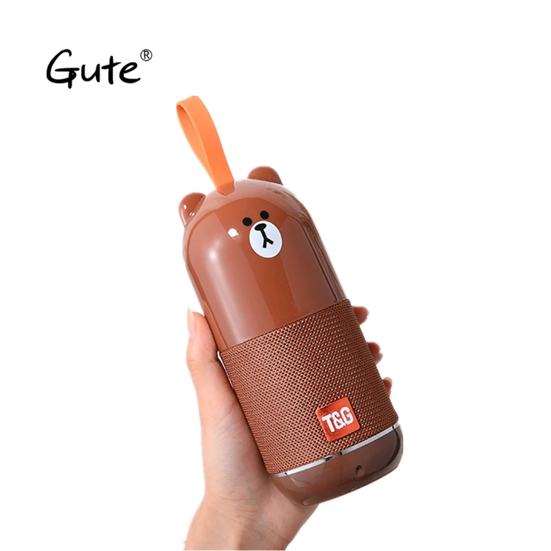 Gute Mini bear pig chick dog bluetooth speaker popular column cute portable belt TF cartoon kid Christmas gift caixa de som 2019
Gute Mini bear pig chick dog bluetooth speaker popular column cute portable belt TF cartoon kid Christmas gift caixa de som 2019