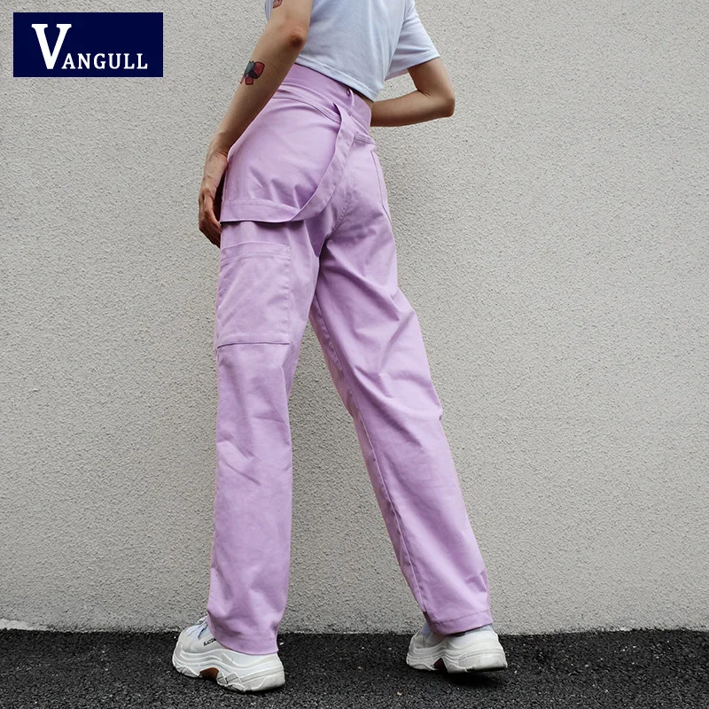 Vangull Loose High Waist Women's Pants Cotton Full Length Trousers Women 2019 New Fashion Women Stretch Streetwear Cargo Pants
Vangull Loose High Waist Women's Pants Cotton Full Length Trousers Women 2019 New Fashion Women Stretch Streetwear Cargo Pants