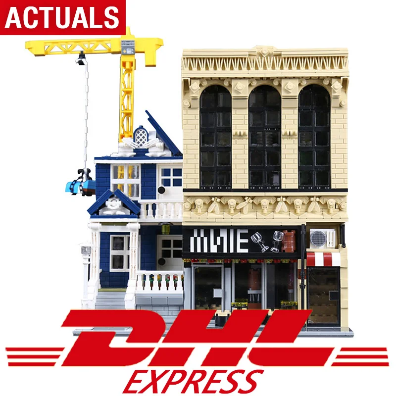 15035 2841Pcs Genuine Streetsight MOC Series The Legoing Bars and Financial Companies Building Blocks Bricks Educational Toys
15035 2841Pcs Genuine Streetsight MOC Series The Legoing Bars and Financial Companies Building Blocks Bricks Educational Toys