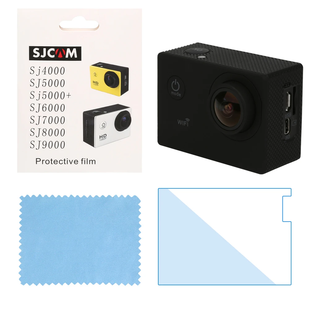 SHOOT Tempered Glass LCD Screen Protector Protective Film for SJCAM SJ4000 WIFI SJ5000+ SJ6000 SJ7000 Action Camera Accessories
SHOOT Tempered Glass LCD Screen Protector Protective Film for SJCAM SJ4000 WIFI SJ5000+ SJ6000 SJ7000 Action Camera Accessories