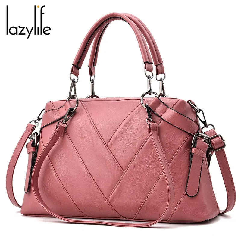 LAZYLIFE PU Leather Handbags Big Women Bag High Quality Casual Female Bags Trunk Tote Shoulder Bag Ladies
LAZYLIFE PU Leather Handbags Big Women Bag High Quality Casual Female Bags Trunk Tote Shoulder Bag Ladies