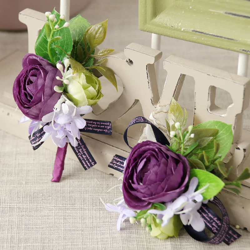 Handmade Wedding Groom Boutonniere OR Bride Bridesmaid Women Hand Wrist Flower Artificial Flowers Corsages Rose Flower
Handmade Wedding Groom Boutonniere OR Bride Bridesmaid Women Hand Wrist Flower Artificial Flowers Corsages Rose Flower