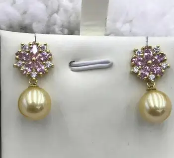 free shipping charming 10-11mm Freshwater dangle yellow pearl earring 925 silver
free shipping charming 10-11mm Freshwater dangle yellow pearl earring 925 silver