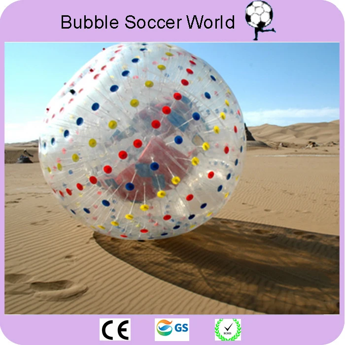 Rolling Ball 2.5M 0.8mm Inflatable Grass Human Hamster Body Zorb for outdoor exercise Free Shipping | Игрушки и хобби