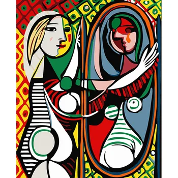 40*50CM Cuadros decoracion wall art decor Picasso toiletry pictures for living room on canvas oil painting by numbers YAX52
40*50CM Cuadros decoracion wall art decor Picasso toiletry pictures for living room on canvas oil painting by numbers YAX52