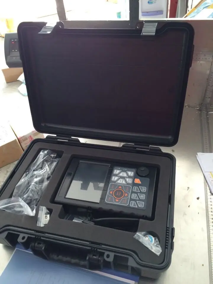 Promotion price Portable Ultrasonic Flaw Detector 0~10000mm with straight probe and 60/70 degree Angle probe
Promotion price Portable Ultrasonic Flaw Detector 0~10000mm with straight probe and 60/70 degree Angle probe