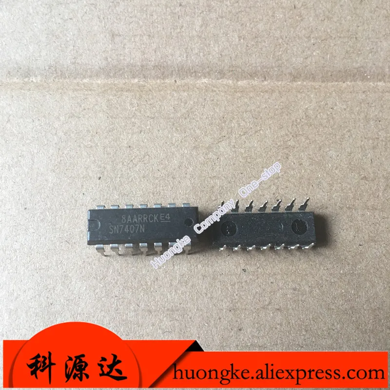 3 шт./партия SN7407N DM7407N HD7407P SN7407 7407P 7407N 7407 новый оригинальный подлинный встроенный DIP14
3 шт./партия SN7407N DM7407N HD7407P SN7407 7407P 7407N 7407 новый оригинальный подлинный встроенный DIP14