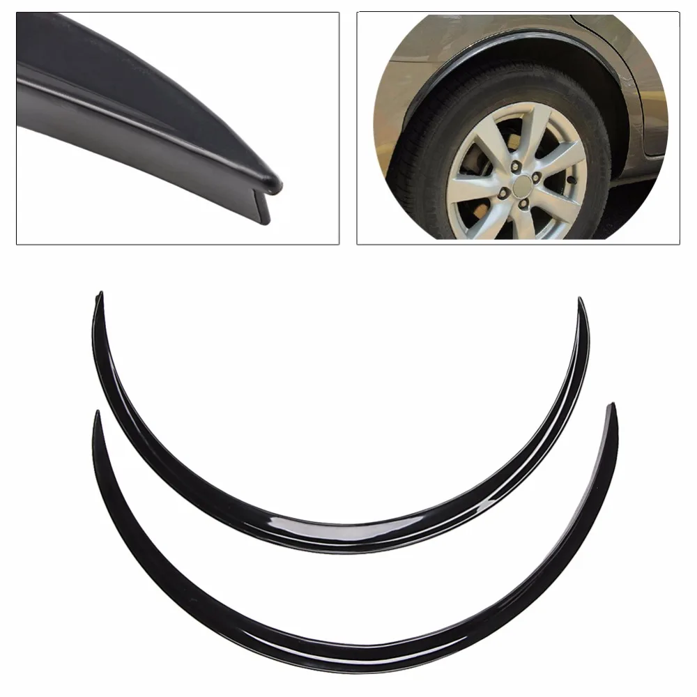 2pcs Black Car Fender Flare Wheel Lip Rubber Protector Body Kit Trim 70cm Auto Replacement Parts Exterior Parts
2pcs Black Car Fender Flare Wheel Lip Rubber Protector Body Kit Trim 70cm Auto Replacement Parts Exterior Parts