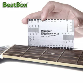 String Action Gauge Ruler Baroque Guitar Bass String Pitch Luthier Tool for String Instruments
String Action Gauge Ruler Baroque Guitar Bass String Pitch Luthier Tool for String Instruments