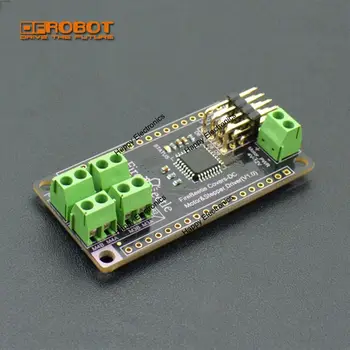 DFRobot FireBeetle Covers 4 channels DC Servo Motor and 2-phase 4-wire Stepper Driver Microcontrollers 3.3~5V STM8S105 for IoT
DFRobot FireBeetle Covers 4 channels DC Servo Motor and 2-phase 4-wire Stepper Driver Microcontrollers 3.3~5V STM8S105 for IoT