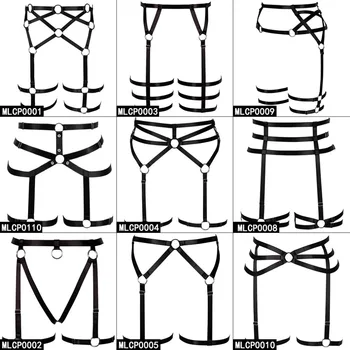 Fashion Body Harness Bra Steampunk Harajuku Waist Belt Garter Strappy Crotchless Panties Lingerie Adjust Plus Size Festival Rave
Fashion Body Harness Bra Steampunk Harajuku Waist Belt Garter Strappy Crotchless Panties Lingerie Adjust Plus Size Festival Rave