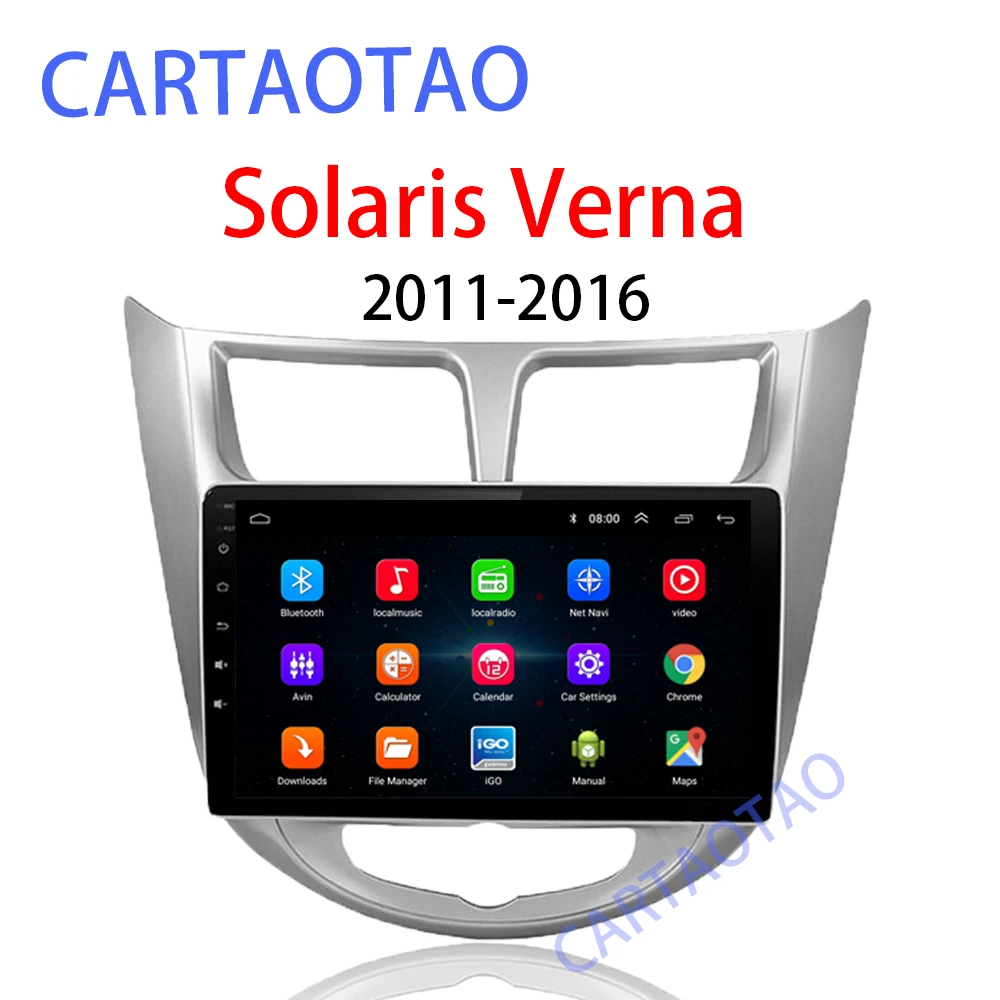 9''2 din Android 8.1 car DVD player for modern Solaris accent Verna 2011-2016 radio recorder Gps WIFI usb DAB+ audio
9''2 din Android 8.1 car DVD player for modern Solaris accent Verna 2011-2016 radio recorder Gps WIFI usb DAB+ audio