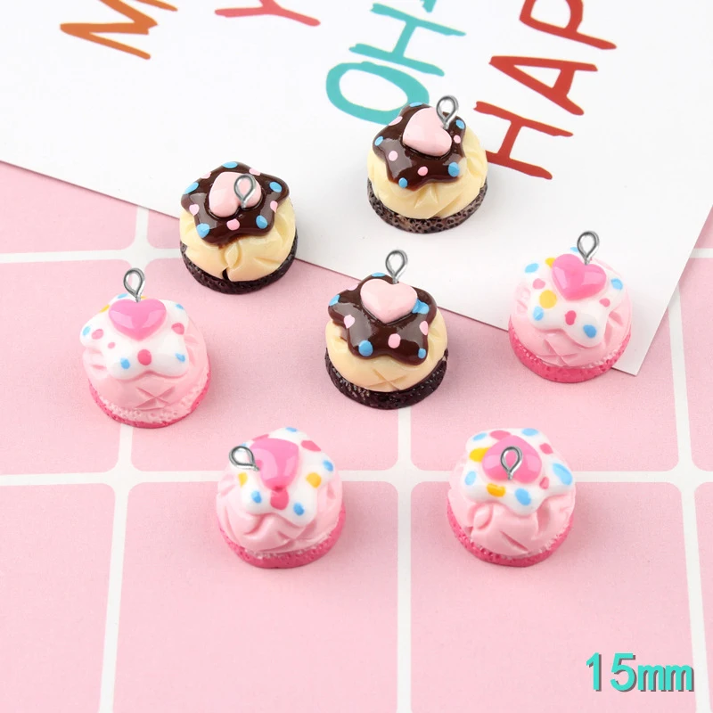 10pcs 15mm DIY resin heart star cake charms flatback kawaii cabochon sticker simulated fake food craft decoration jewelry making
10pcs 15mm DIY resin heart star cake charms flatback kawaii cabochon sticker simulated fake food craft decoration jewelry making