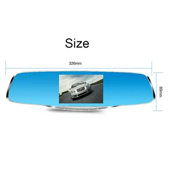 4.3 inch dual lens car camera rearview mirror auto car dvrs recorder video registrator full hd 1080p night vision dash cam
4.3 inch dual lens car camera rearview mirror auto car dvrs recorder video registrator full hd 1080p night vision dash cam