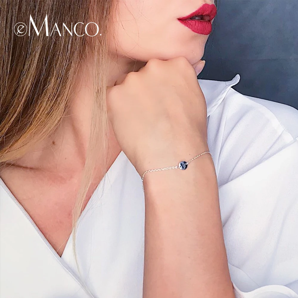 e-Manco Fashion Bracelet Bangle For Women 925 Sterling Silver Adjustable Bracelets Gold Color Pulsera Mujer Jewelry Friend Gifts
e-Manco Fashion Bracelet Bangle For Women 925 Sterling Silver Adjustable Bracelets Gold Color Pulsera Mujer Jewelry Friend Gifts