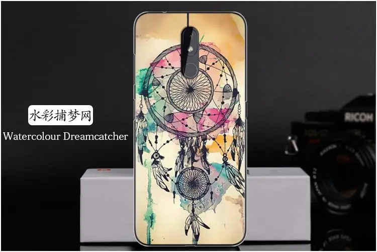 水彩捕梦网 Watercolour Dreamcatcher