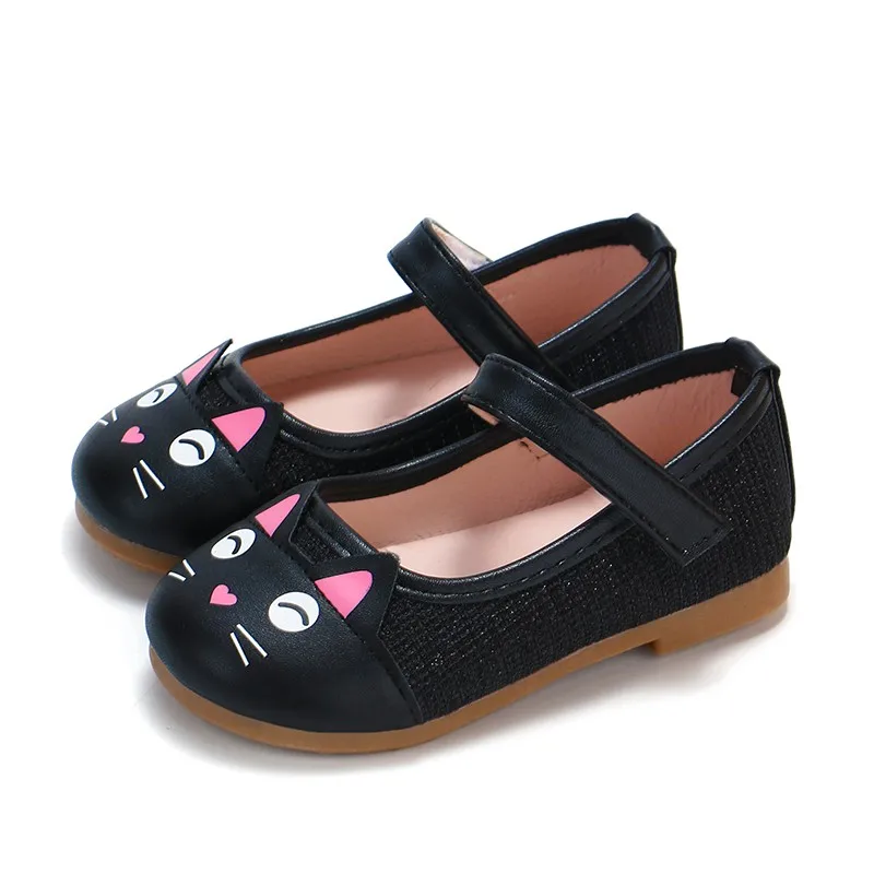 Spring Summer Autumn Infant Kids Girls PU Leather Shoes Cute Cartoon Cat Pattern Comfortable Flat Dress Party Princess New Shoes
Spring Summer Autumn Infant Kids Girls PU Leather Shoes Cute Cartoon Cat Pattern Comfortable Flat Dress Party Princess New Shoes