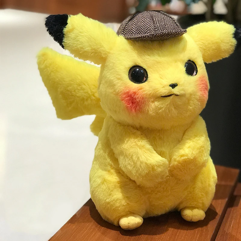 Hot new Detective pikachu plush movie Same paragraph high quality Claw machine doll toys for Children gift Collection
Hot new Detective pikachu plush movie Same paragraph high quality Claw machine doll toys for Children gift Collection