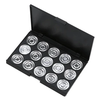 15 Holes Portable Makeup Palette Pan DIY Empty Lipstick Eye Shadow Case Storage Safety High Quality Refillable Bottles Case
15 Holes Portable Makeup Palette Pan DIY Empty Lipstick Eye Shadow Case Storage Safety High Quality Refillable Bottles Case