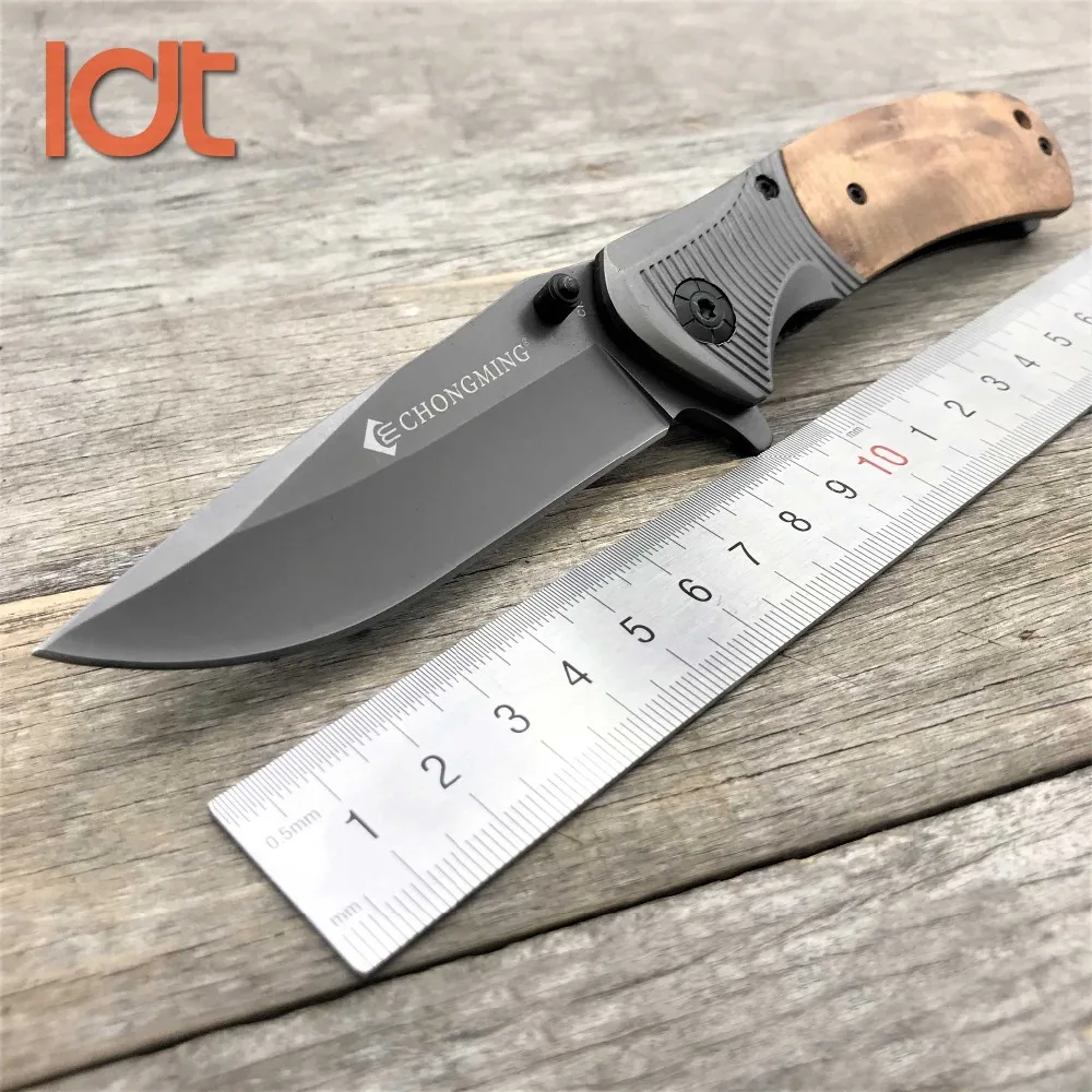 LDT CM93 Outdoor Folding Knife 7CR18Mov Blade Survival Camping Knives Pocket Rescue Outdoor Military Knife EDC Tool
LDT CM93 Outdoor Folding Knife 7CR18Mov Blade Survival Camping Knives Pocket Rescue Outdoor Military Knife EDC Tool