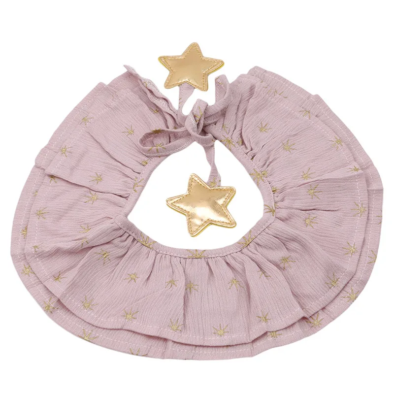 1 PC Korea Stars Baby Bibs Star Lace Up Girls Collar With Bow Tie Beautiful Princess Plicate Baberos
1 PC Korea Stars Baby Bibs Star Lace Up Girls Collar With Bow Tie Beautiful Princess Plicate Baberos