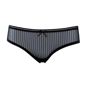 Fashion Underwear Women Sexy Bow Stripe Panties Cotton Crotch Low Waist Breathable Transparent Seamless Women's Underwear Briefs
Fashion Underwear Women Sexy Bow Stripe Panties Cotton Crotch Low Waist Breathable Transparent Seamless Women's Underwear Briefs