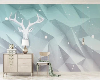 beibehang papel de parede Custom 3d geometric triangle Elk lines wallpaper Nordic TV background wall wall papers home decor
beibehang papel de parede Custom 3d geometric triangle Elk lines wallpaper Nordic TV background wall wall papers home decor