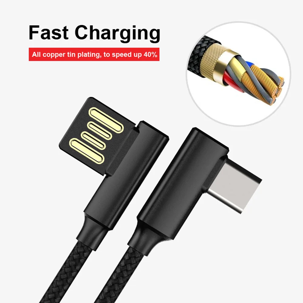 Braided 90 Degree Right Angle Type C/ Micro USB Fast Data Sync Charger Cable High Speed Certified Cell Phone Accessories
Braided 90 Degree Right Angle Type C/ Micro USB Fast Data Sync Charger Cable High Speed Certified Cell Phone Accessories