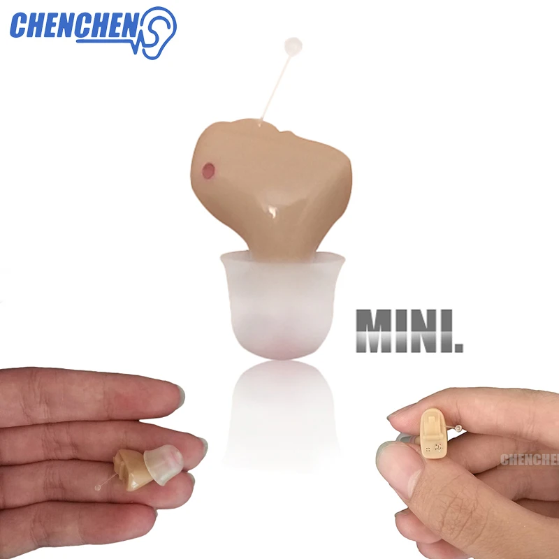 Invisible In Ear Audifono Mini Hearing AID High Quality Low Noise Hearing Device Sound Amplifier Hearing AIDS Ear Care
Invisible In Ear Audifono Mini Hearing AID High Quality Low Noise Hearing Device Sound Amplifier Hearing AIDS Ear Care