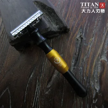free shipping titan double edge metal handle classic shaving safety razor travel use
free shipping titan double edge metal handle classic shaving safety razor travel use