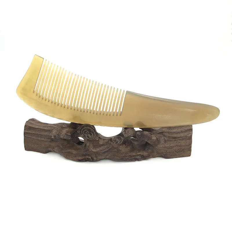 L-260 hand-made Natural White Buffalo Horn Boutique Comb Tip-handle Free Superior flannelette bag Hair Care Accessories
L-260 hand-made Natural White Buffalo Horn Boutique Comb Tip-handle Free Superior flannelette bag Hair Care Accessories