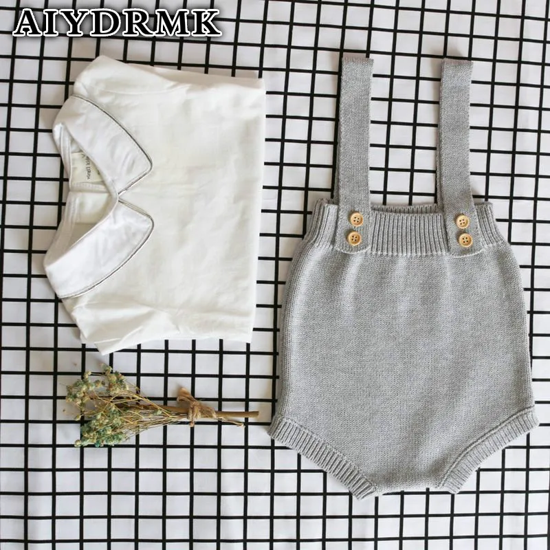 Baby Knit Romper Cute Overalls Newborn Baby Boys Clothes 2019 Fall Baby Jumper Infantil Baby Girl Boy Sleeveless Romper Jumpsuit
Baby Knit Romper Cute Overalls Newborn Baby Boys Clothes 2019 Fall Baby Jumper Infantil Baby Girl Boy Sleeveless Romper Jumpsuit