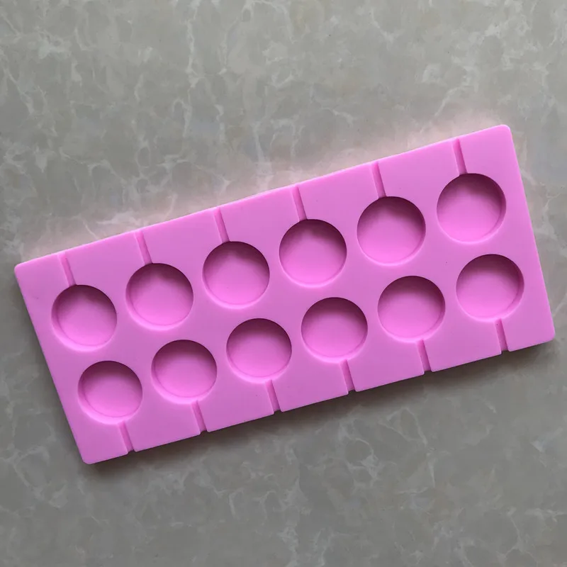 Chocolates Model 12 Even Round Star Sugar Chocolate Candy Lollipop Molds Piece Model Silicone Baking Fondant Tools Patisserie
Chocolates Model 12 Even Round Star Sugar Chocolate Candy Lollipop Molds Piece Model Silicone Baking Fondant Tools Patisserie