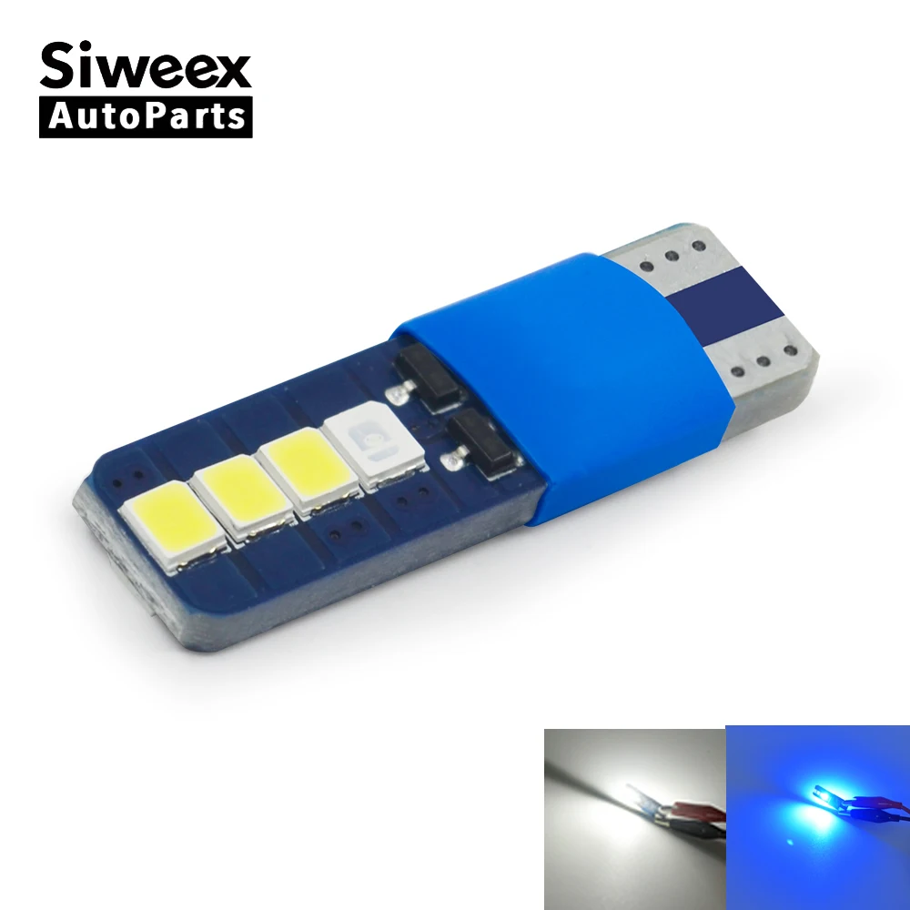 1 PCS Canbus W5W T10 8 smd 2835 Led For Auto Wedge Light Width Lamp Door Parking Bulb License Plate White Blue DC 12V
1 PCS Canbus W5W T10 8 smd 2835 Led For Auto Wedge Light Width Lamp Door Parking Bulb License Plate White Blue DC 12V