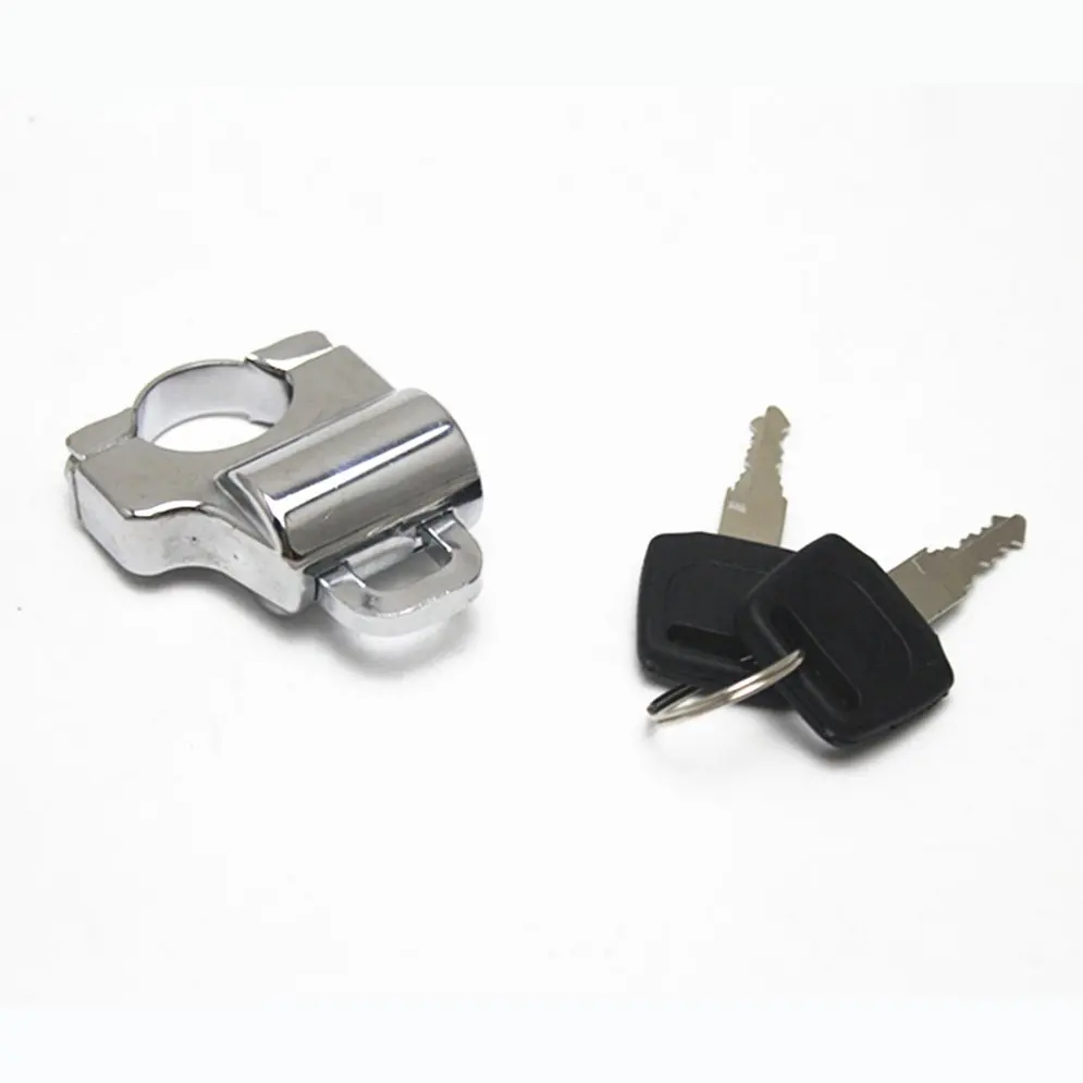 New Motorcycle Bike Helmet Lock Anti-theft Security Lock Hanging Hook With 2 Keys Universal for 22mm Tube Handlebar
New Motorcycle Bike Helmet Lock Anti-theft Security Lock Hanging Hook With 2 Keys Universal for 22mm Tube Handlebar