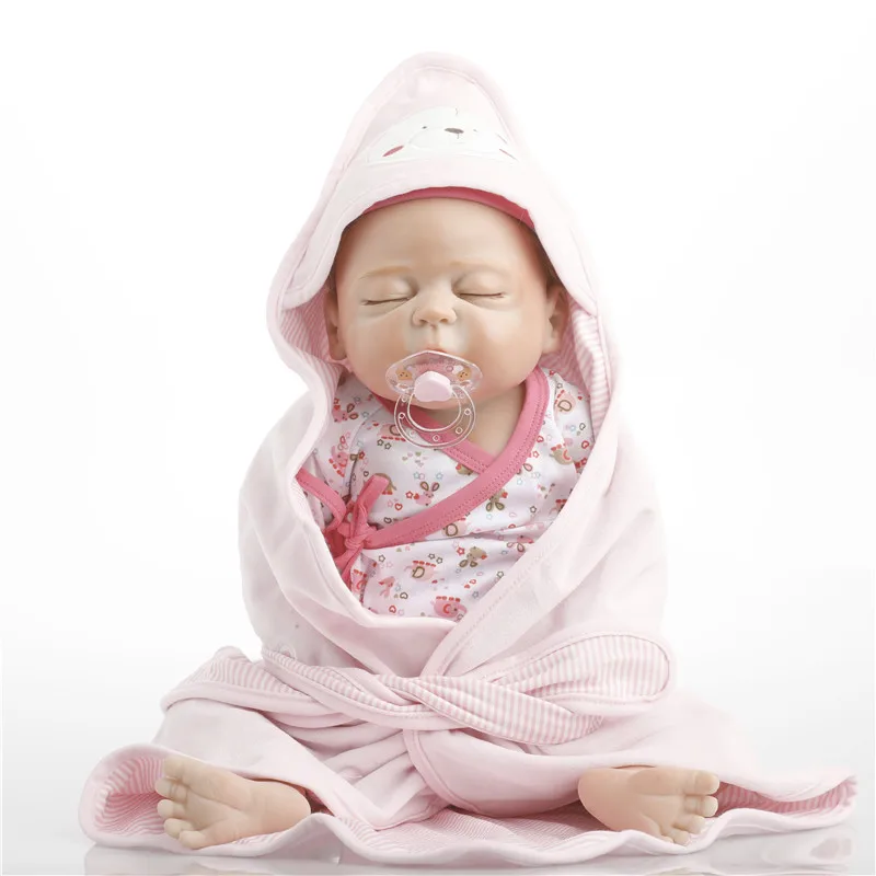SanyDoll 22 inch 55 cm Silicone reborn dolls, beautiful blanket sleeps the doll's Christmas gift
SanyDoll 22 inch 55 cm Silicone reborn dolls, beautiful blanket sleeps the doll's Christmas gift