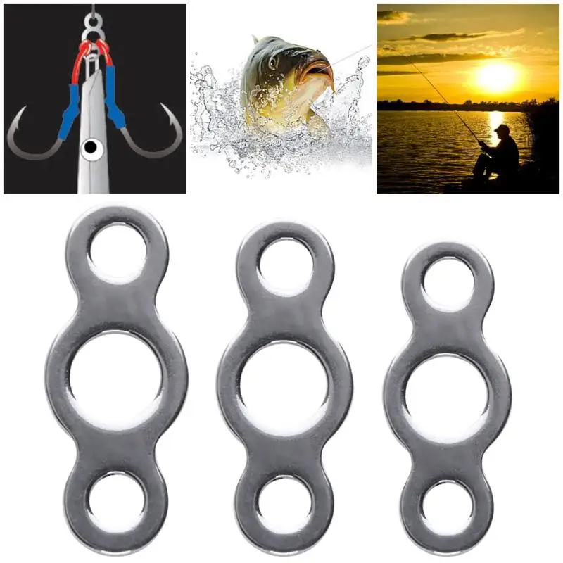10 pcs Sea Fishing Butterfly Jigging Stainless Steel Figure 8 Solid Ring Assist Hook Fishing Tackle Tool Accessories pesca
10 pcs Sea Fishing Butterfly Jigging Stainless Steel Figure 8 Solid Ring Assist Hook Fishing Tackle Tool Accessories pesca