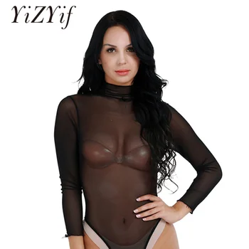 YiZYiF Women's Mesh Leotard See Through Sheer Body suit Leotard Body Stocking Sexy Body suit jumpsuit for women Mesh Body Suits
YiZYiF Women's Mesh Leotard See Through Sheer Body suit Leotard Body Stocking Sexy Body suit jumpsuit for women Mesh Body Suits