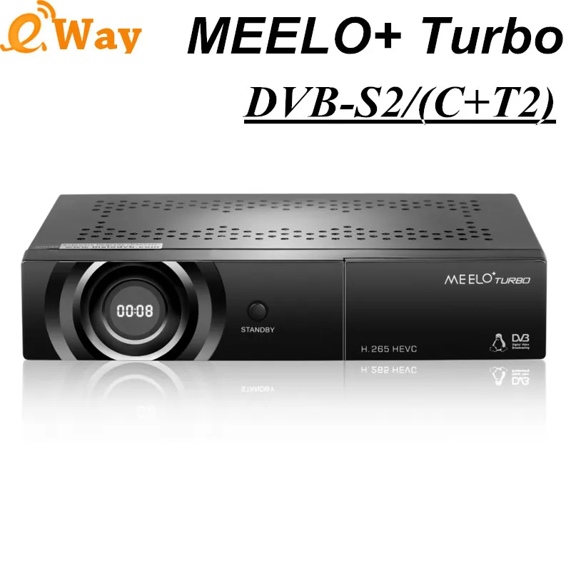 MEELO TURBO DVB-S2/C/T2 linux IPTV Satellite Receiver H.265 1080P FULL HD USB 2.0 High Speed Support USB WiFi Network Sharing
MEELO TURBO DVB-S2/C/T2 linux IPTV Satellite Receiver H.265 1080P FULL HD USB 2.0 High Speed Support USB WiFi Network Sharing